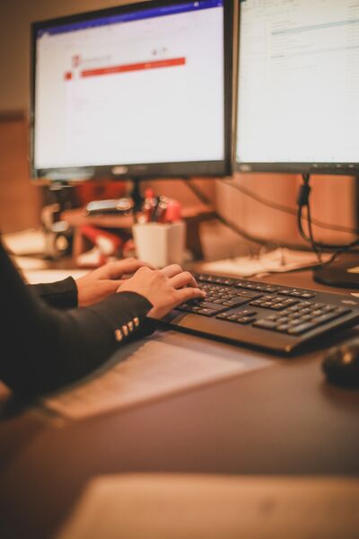 Tastatur Bildschirm Foto